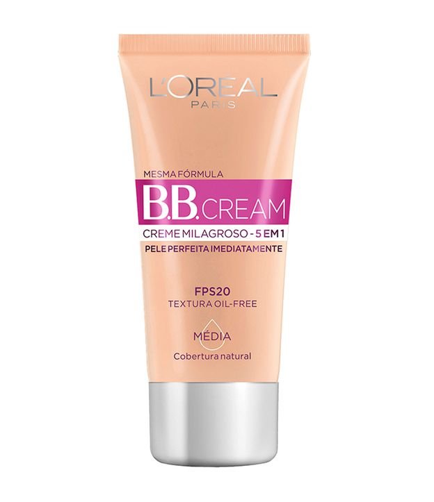 Base BB Cream L'Oréal Paris 5 em 1 FPS 20