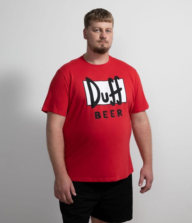 Camiseta Manga Curta Duff Beer - Masculina