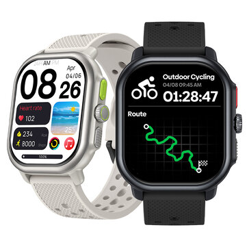 Smartwatch Zeblaze Beyond 3 Pro GPS Integrado Tela AMOLED 2,15" Chamadas Bluetooth Monitoramento de Saúde