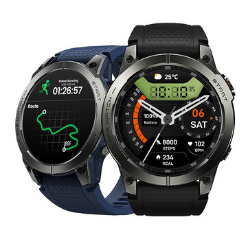 Smartwatch Zeblaze Stratos 3 Pro com display AMOLED e GPS integrado