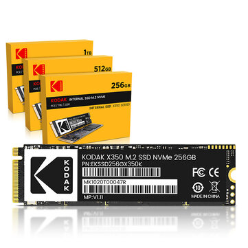 SSD KODAK X350 M.2 MVME 256GB 2280 M.2 PCIe 3.0