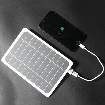 Painel Solar Carregador Solar 205 * 140 MM 5W Powerbank