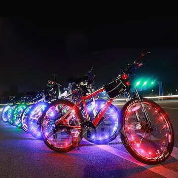 Tampas de Válvula de Luz Intermitente para Bicicleta LED Impermeável