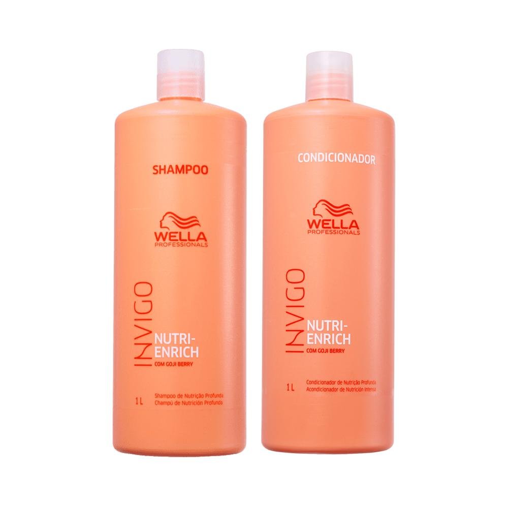 Kit Wella Professionals Invigo Enrich Profissional - Shampoo e Condicionador ÚNICO