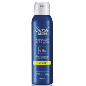 Desodorante Antitranspirante Aerossol Sensi Man Sport Jequiti - 150 ml