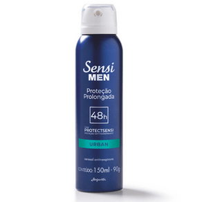 Desodorante Antitranspirante Aerossol Masculino Sensi Men Urban Jequiti - 150 ml / 90 g