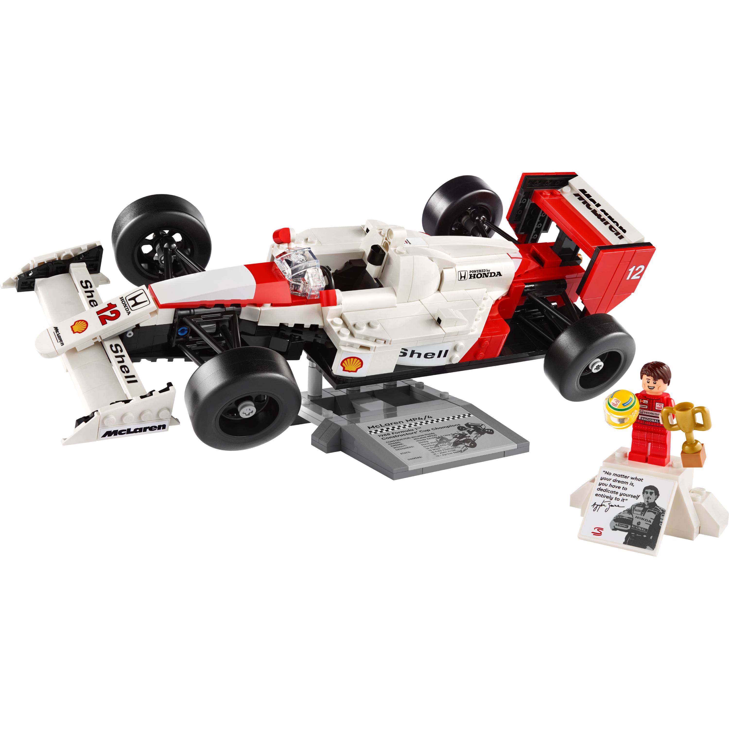 LEGO Icons - McLaren MP4/4 e Ayrton Senna