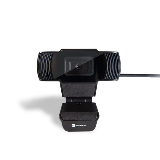 Webcam HD 720p 30fps com Microfone Integrado Preto | GT