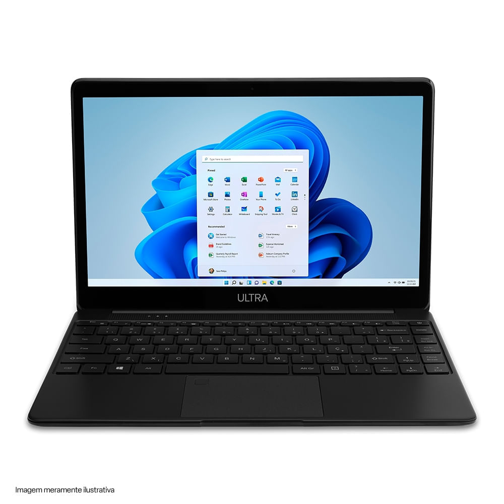 Notebook Ultra i5-1135G7 8GB SSD 256GB tela 14" W11 - UB540