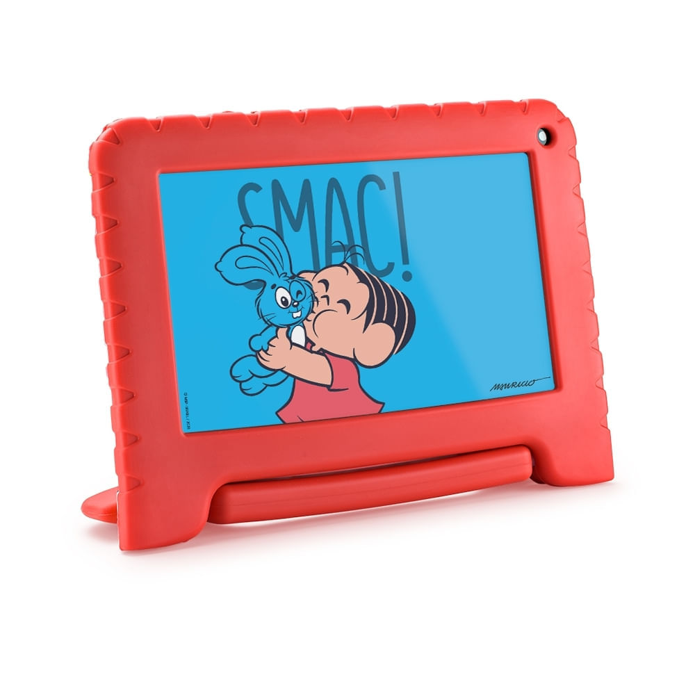 Tablet Turma da Monica com Controle Parental Quad Core 4GB RAM + 64GB 7'' Multi - NB415
