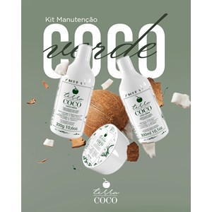 Kit Manutenção Coco Verde Terra Coco