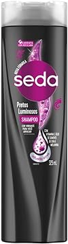 [ + por - R$4,79 ] Seda Pretos Luminosos Shampoo Uso Diário, 325 ml