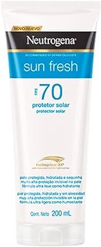Protetor Solar Corporal Neutrogena Sun Fresh FPS 70 200ml