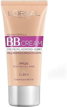 (REC) Base BB Cream L'Oréal Paris Dermo Expertise Cor Clara FPS 20, 30ml