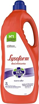 Desinfetante Líquido Lysoform Suave Odor - 2L