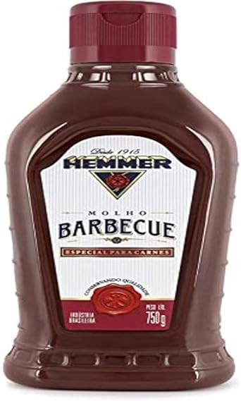 [REC] Molho Barbecue Hemmer Squeeze 750g