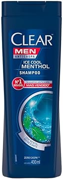 Shampoo Ice Cool Menthol 400ml - Clear
