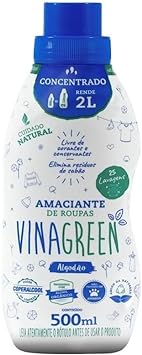 [ AMAZON ] Vinagreen Amaciante concentrado a base de vinagre R$ 5,04