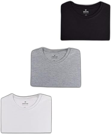 Kit Com 3 Camisetas Básicas Hering - Masculinas