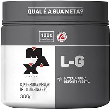 Glutamina L-G Max Titanium 300 g