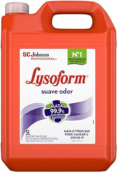 Lysoform Desinfetante Líquido Suave Odor 5 litros
