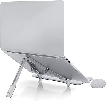 LiteStand Note - Suporte para Notebook - Octoo, Ice Silver