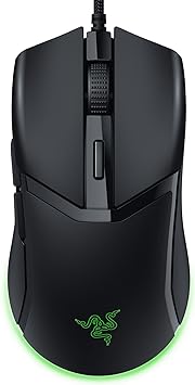 Razer Mouse Cobra leve para jogos com fio: design leve de 58 g - interruptores ópticos geração 3