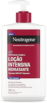 Hidratante Corporal Neutrogena Norwegian Formula Intensivo com Fragrância 400ml