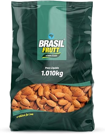 Amendoa Natural 1.01Kg - Brasil Frutt