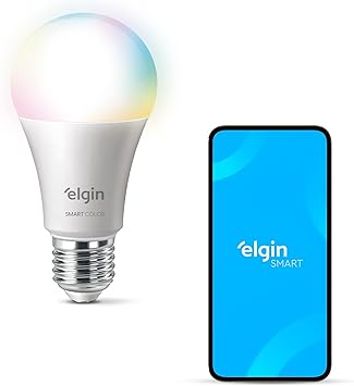 Lâmpada Inteligente Elgin Smart Color 10W 