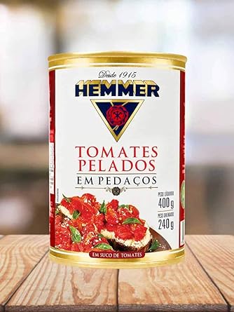 (PRIME/REC) Tomates Pelados em Pedaços Hemmer 240g