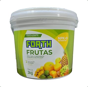 Fertilizante Adubo Forth Frutas Balde - 3 Kg