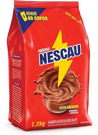 [Prime/Rec] Achocolatado Nescau 2.0 Nestlé Pacote 1,2kg