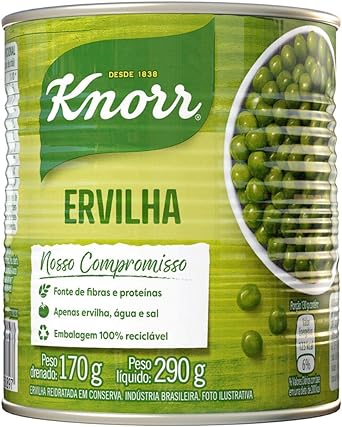[+Por- R$3.3] Ervilha em Conserva Knorr 170g
