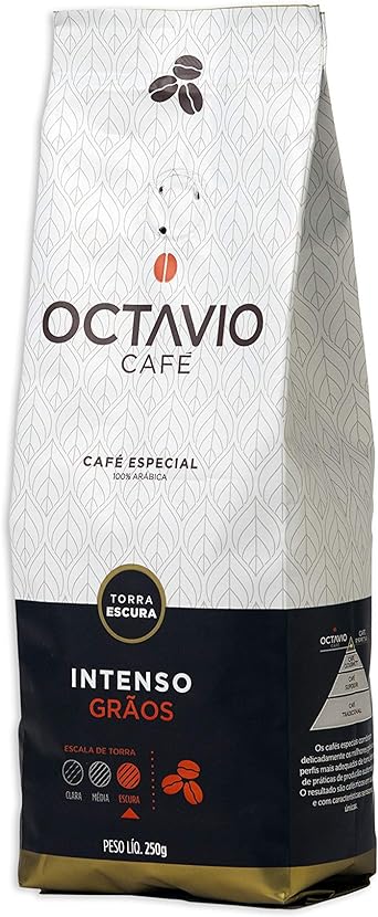 Octavio Café Torrado Em Grãos Intenso Especial 250G