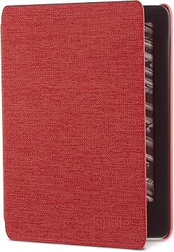 Capa de tecido para Kindle 10ª Geração – Cor Vermelha (não compatível com o Kindle 11ª Geração)