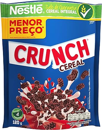 [ PRIME | SUPER R$ 4 ] Cereal Matinal CRUNCH 120g Crunch Sabor