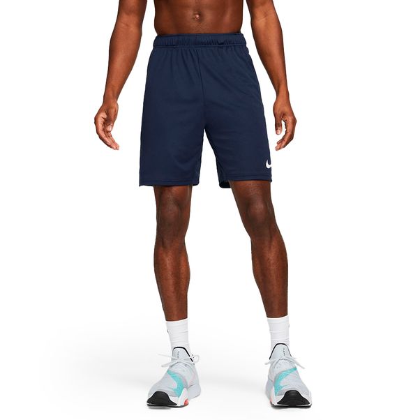 Bermuda Nike Dri-Fit Epic Marinho e Branco - Masculino