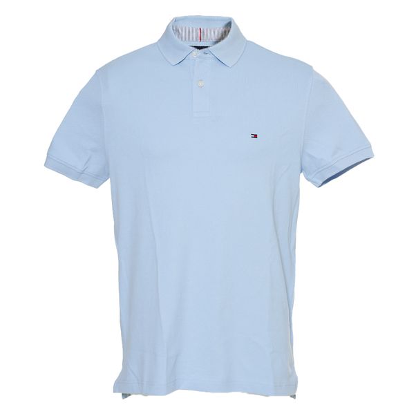 Camisa Polo Tommy Hilfiger Classic Version Azul Masculino