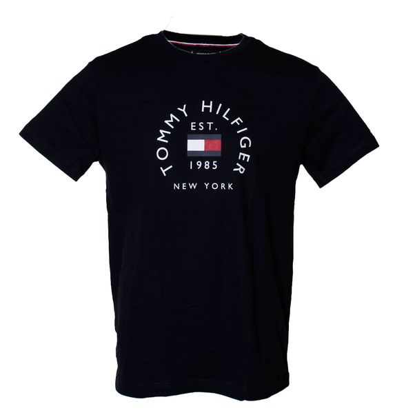 Camiseta Tommy Hilfiger New York Marinho e Branco Masculino