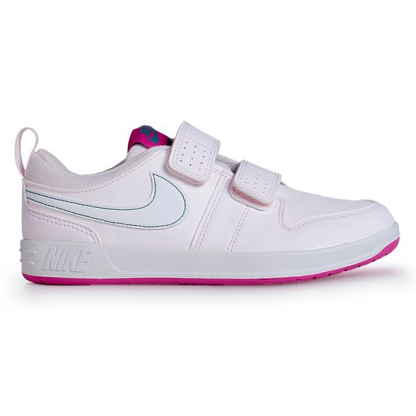 Tênis Infantil Nike Pico 5 White e Rosa
