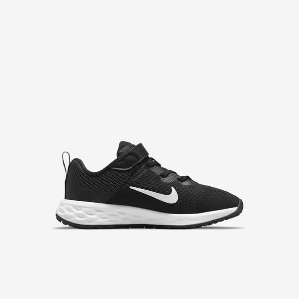 Tênis Infantil Nike Revolution 6 Black e White