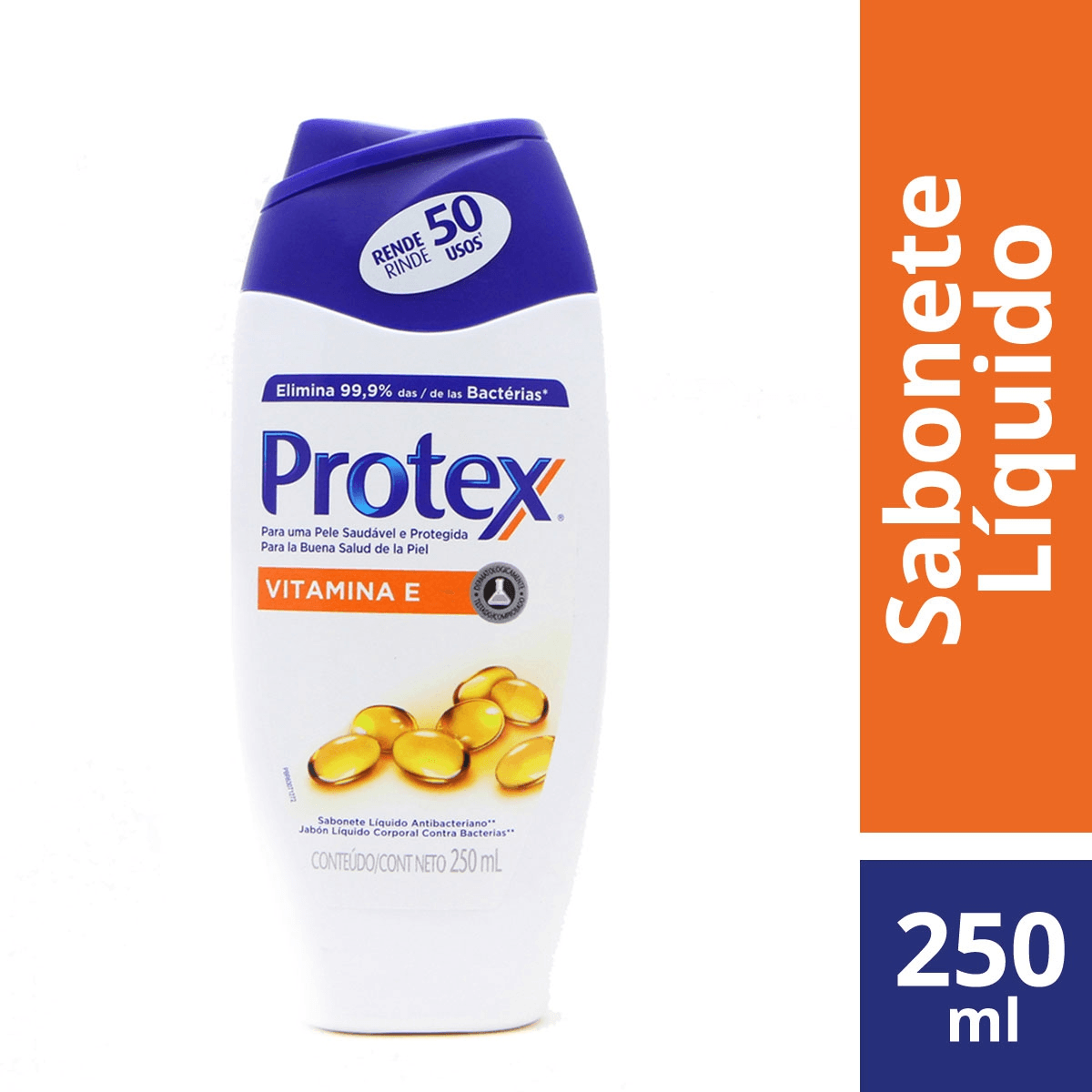 Sabonete Líquido Protex Vitamina E 250ml - Leve3pague R$ 10,19(Cada)
