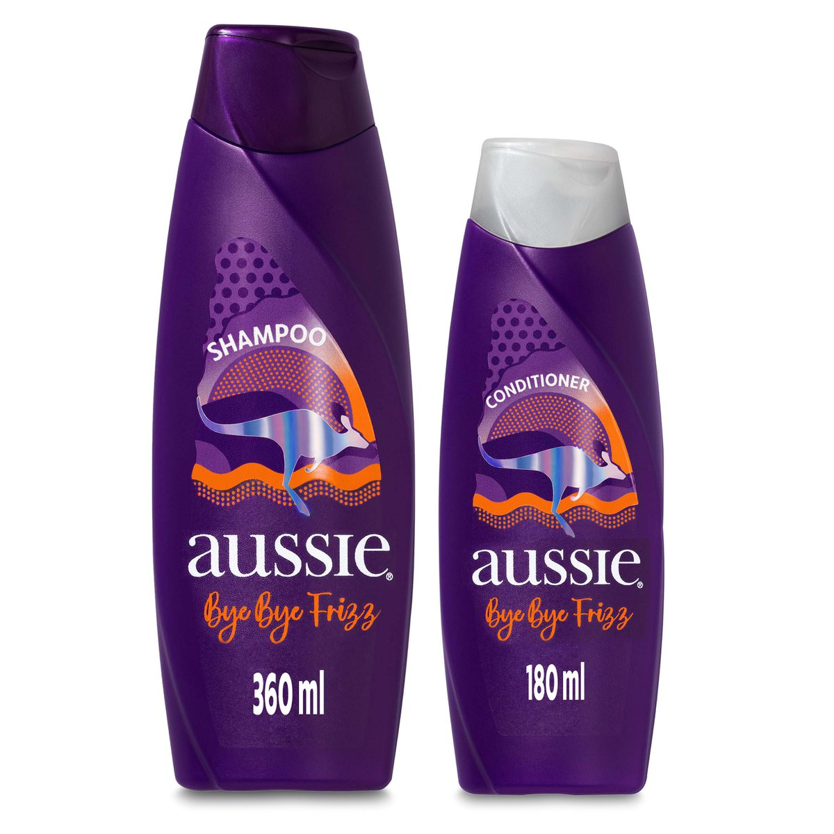 Shampoo Aussie Bye Bye Frizz 360ml + Condicionador 180ml