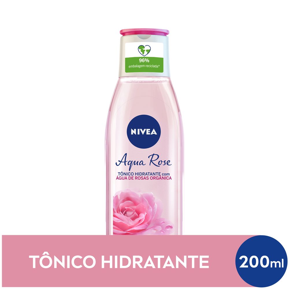 Tônico Hidratante Nivea Aqua Rose 200ml
