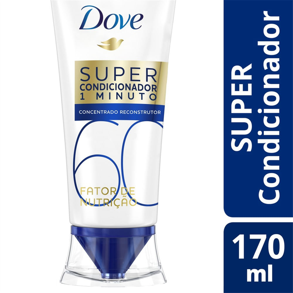 Super Condicionador Dove 1 Minuto Fator de Nutrição 60 - 170ml