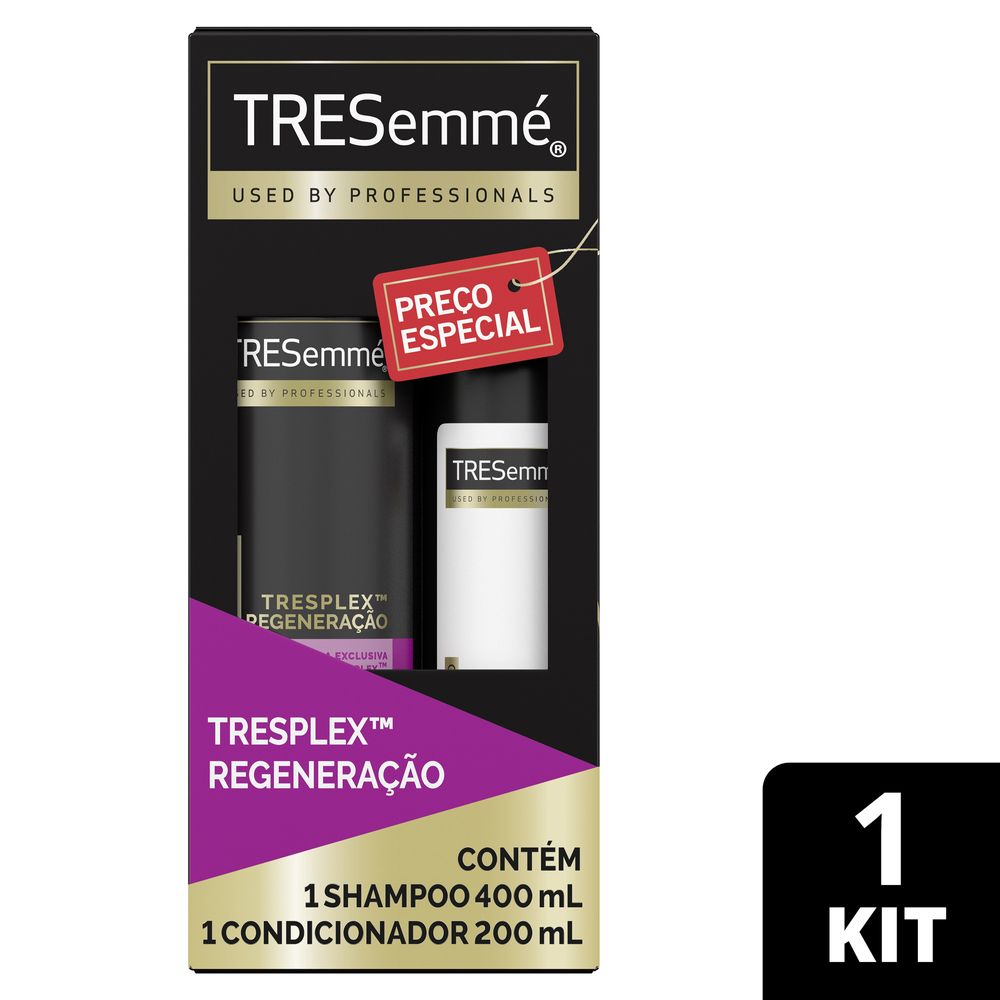 Shampoo + Condicionador Tresemme Tresplex Regeneração 400ml