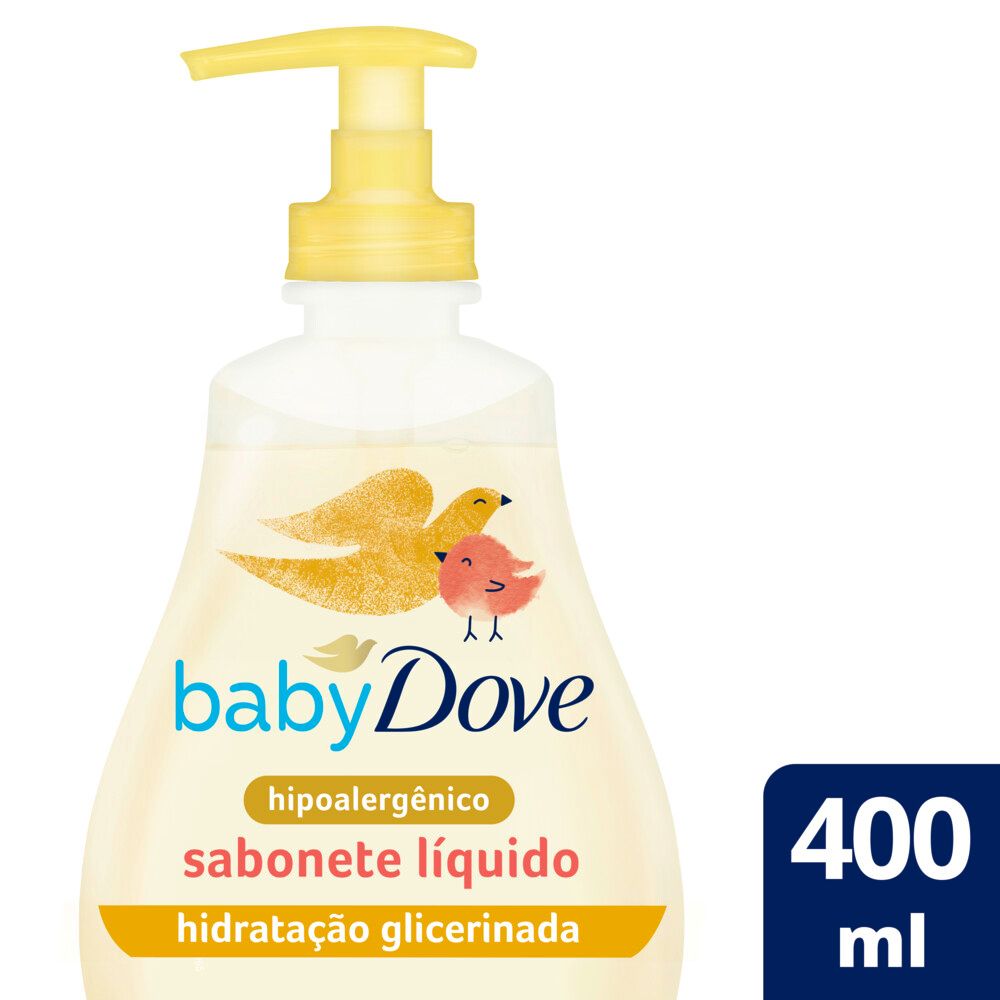 Sabonete Líquido Dove Baby Hidratação Glicerinada 400ml (R$15,33 na compra de 3 unidades)