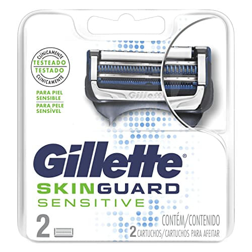 Carga para Aparelho de Barbear Gillette Skinguard Sensitive 2 unidades