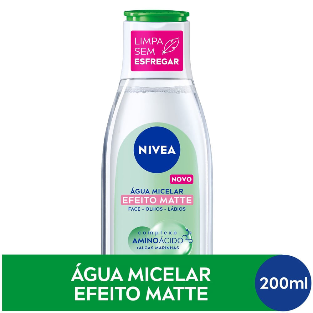 Agua Micelar Nivea Air Mat 200ml - Leve2pague R$ 18,54(Cada)